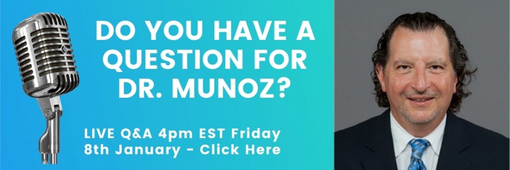 Do you have a question for Dr Munoz